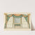 Green and gold drapery by Thomas Sheraton