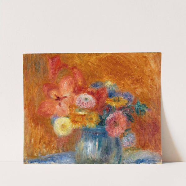 Green Bowl of Flowers by William James Glackens