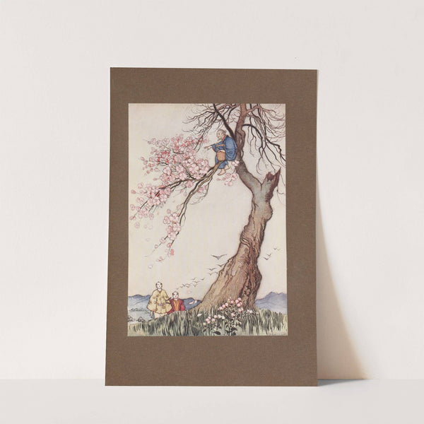 Green Willow and other Japanese fairy tales Pl.36 by Warwick Goble