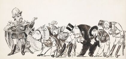 Greeted everywhere as greatest monarch (1910) — size preview