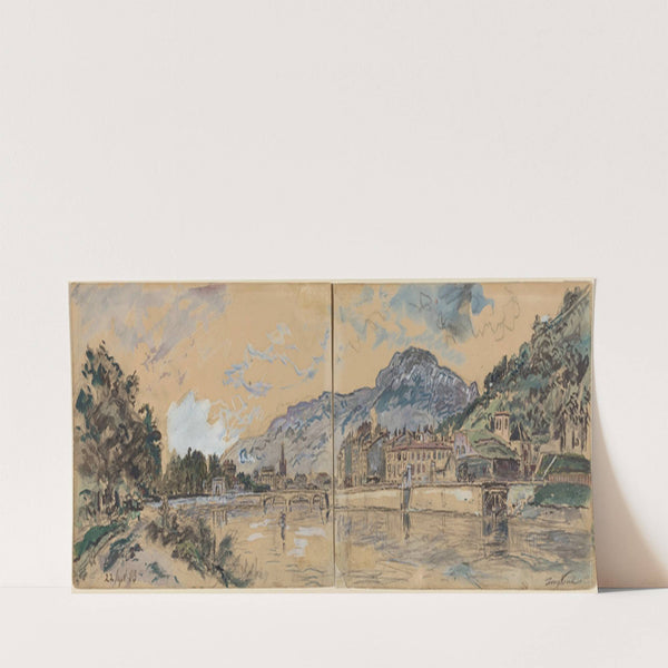 Grenoble (1883) by Johan Barthold Jongkind