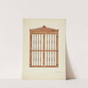 Grille Doors of Wood by Harry Mann Waddell