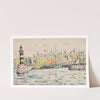 Groix, le phare by Paul Signac