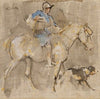 Groom and pony