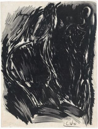 Groote litho, eenig exemplaar