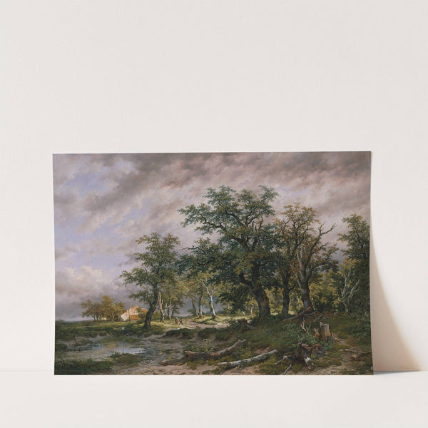 Große holländische Landschaft by Remigius Adrianus van Haanen