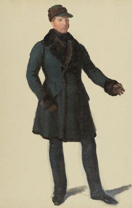 Großherzog Leopold von Baden, nach rechts gewendet