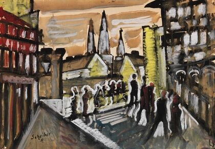 Großstadtszene (1918)