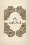 Grotesque designs featuring griffin, birds, and dolphins