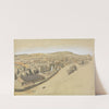 Grötzingen mit dem Turmberg by Georg Scholz