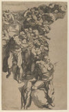 Group from Last Judgment, St. Bartholomew, St. Peter, and other Apostles