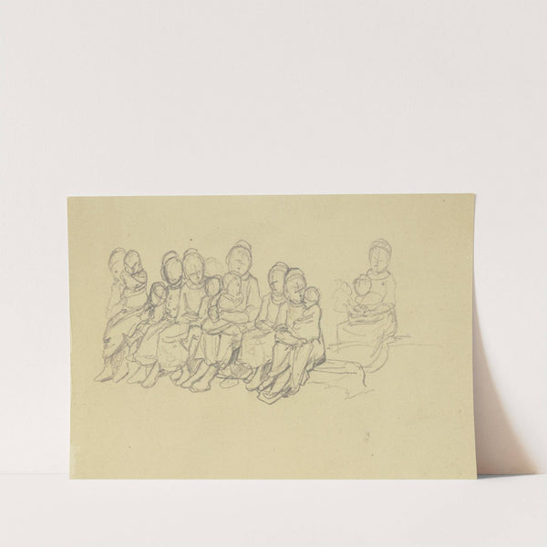 Group of children by Jakob Becker