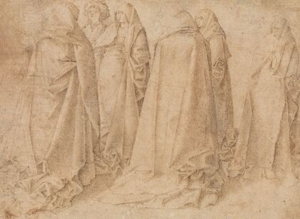 Group of Draped Figures