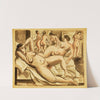 Group of Six Female Nudes by Carl Newman