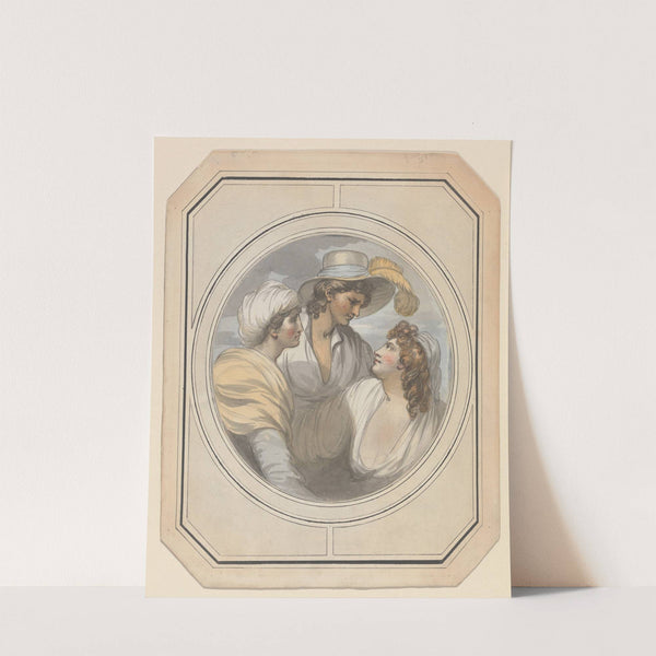 Group of Three Young Women by Biagio Rebecca