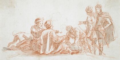 Group of Turkish Men (1680 - 1820)