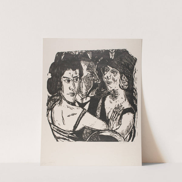 Group Portrait, Eden Bar (1923) by Max Beckmann