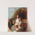 Group portrait of four children in a landscape by Henry Barraud
