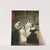 Group portrait of four young ladies in an interior (1836) by François Quesnel