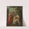 Group portrait of Lady Elizabeth Smith-Stanley, Countess of Derby, with her infant son Edward, later 13th Earl of Derby, and her half-sister, Lady Augusta Campbell by Angelica Kauffmann