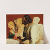 Groupe d&#039;Apôtres lors de la Cène (tournés vers la gauche) by Alphonse-Henri Perin
