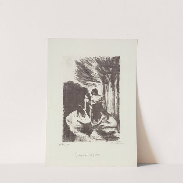 Groupe de baigneuses (1895) by Camille Pissarro