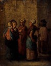 Groupe de femmes dans la rue.