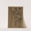 Groupe de trois femmes by Pierre Puvis de Chavannes
