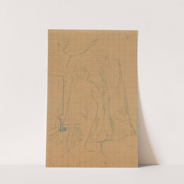 Groupe de trois personnages by Pierre Puvis de Chavannes
