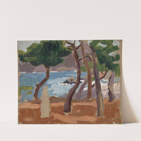 Grove At The Seaside by Anonymous