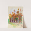 Grove of Trees by Pierre-Auguste Renoir