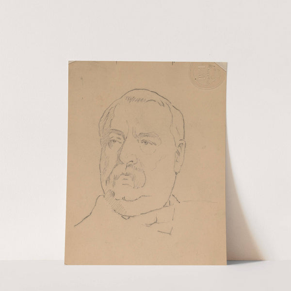 Grover Cleveland (recto) by Eastman Johnson