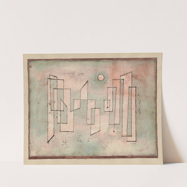 Grundfeste (Foundation) by Paul Klee