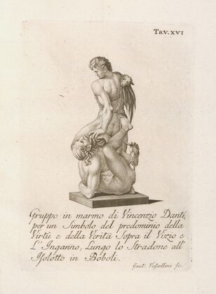Gruppo in marmo di Vincenzio Danti