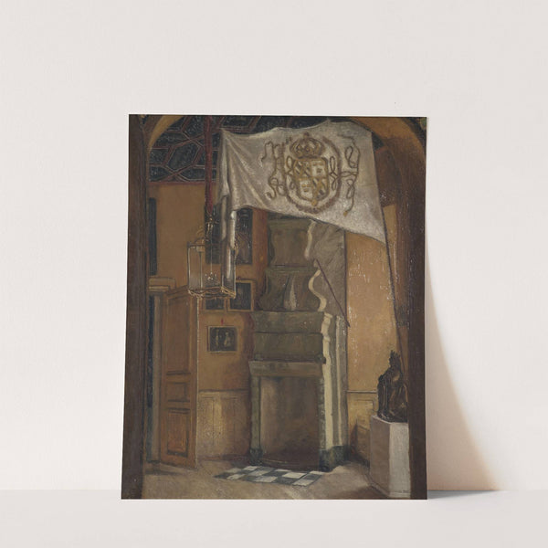 Guards’ Room at Gripsholm (1870) by Ernst Josephson