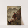 Guide and Tourists in the Tatra Mountains by Walery Eljasz-Radzikowski