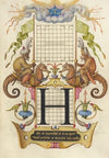 Guide for Constructing the Letter H (1561–1596)