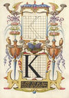 Guide for Constructing the Letter K (1561–1596)
