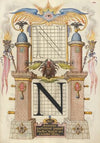 Guide for Constructing the Letter N (1561–1596)