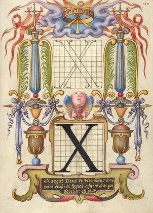 Guide for Constructing the Letter X (1561–1596)