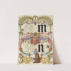 Guide for Constructing the Letters m and n (1561–1596) by Joris Hoefnagel