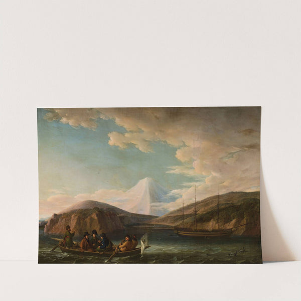 Guide's boat by Friedrich Georg Weitsch