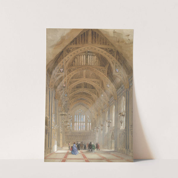 Guildhall, London; The Great Hall, Facing East by Sir Horace Jones