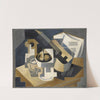 Guitar and Fruit Bowl on a Table (Guitar and Fruit Bowl) by Juan Gris
