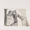 Gunhild ber Håkon leite etter kong Tryggves barn (1895-1899) by Christian Krohg