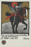 gürt um dein Schwert zaeum´auf dein Ross, und zieh voran dem Heere, St. Michel! salva nos! O. Kernstock. (1914)