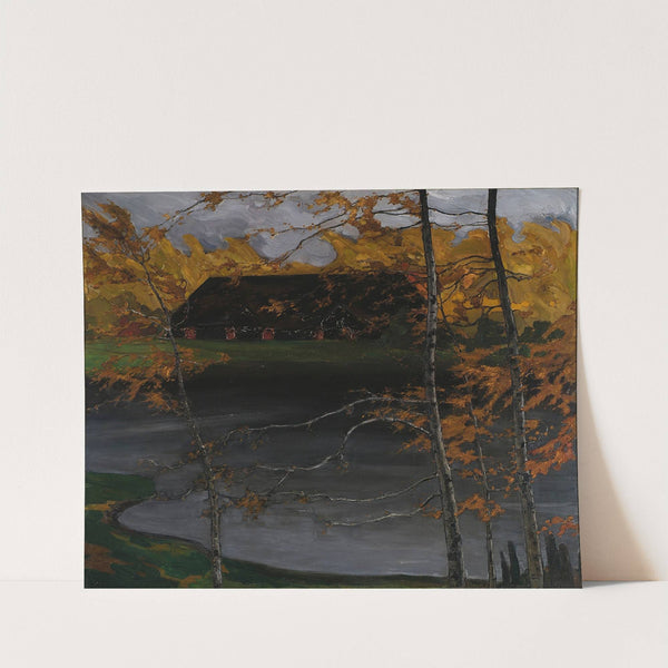 Gust of autumn (before 1910) by Kazimierz Stabrowski