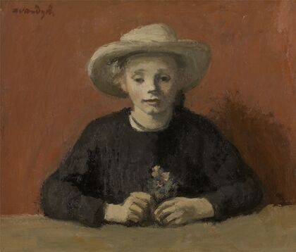 Gusta with hat (1925-1951)