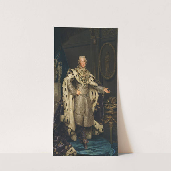 Gustav III, 1746-1792, konung av Sverige (1777) by Alexander Roslin
