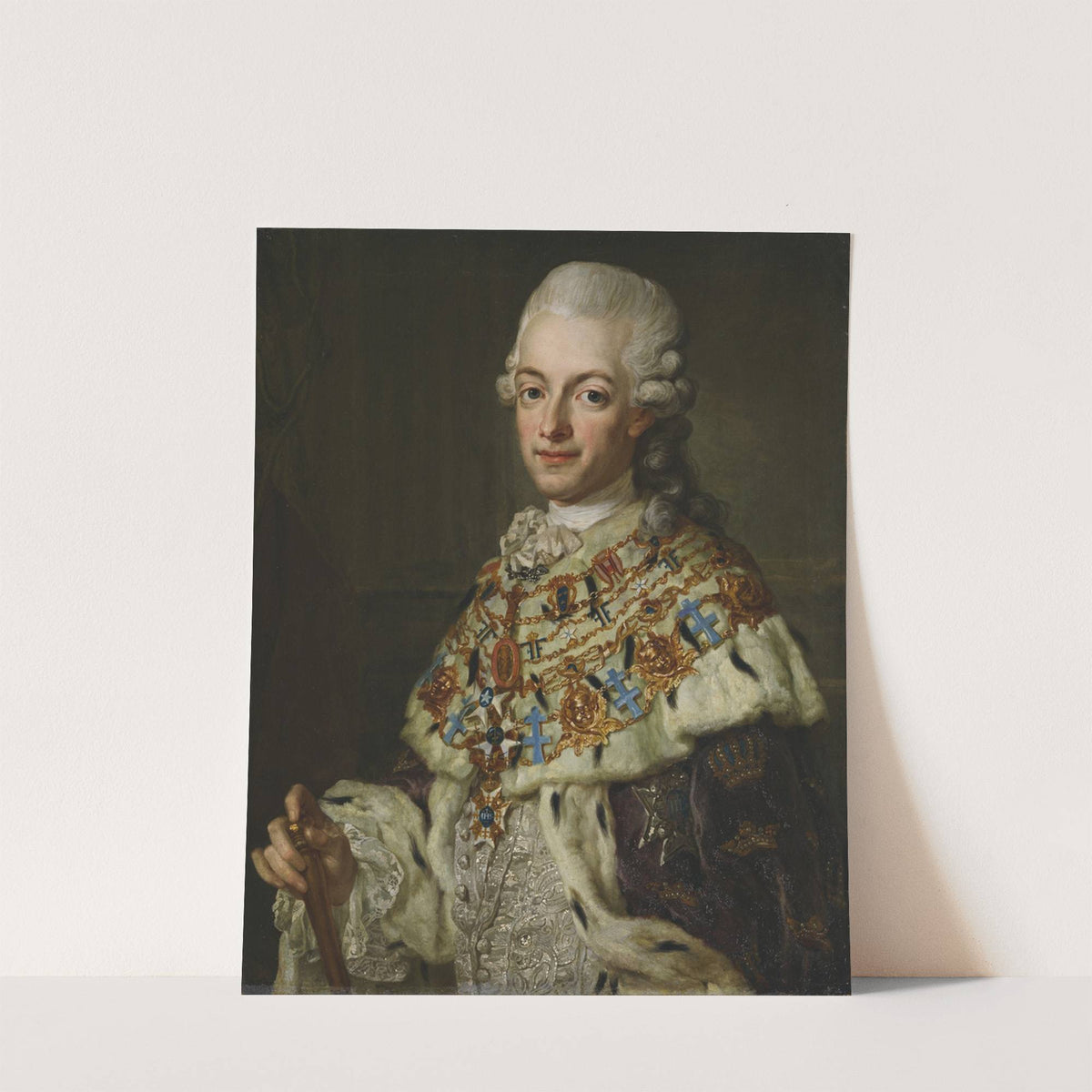 Gustav III, 1746-1792 by Lorens Pasch the Younger